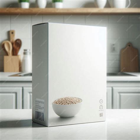 Blank cereal box for mockup and cereal box for advertisement | Premium AI-generated image