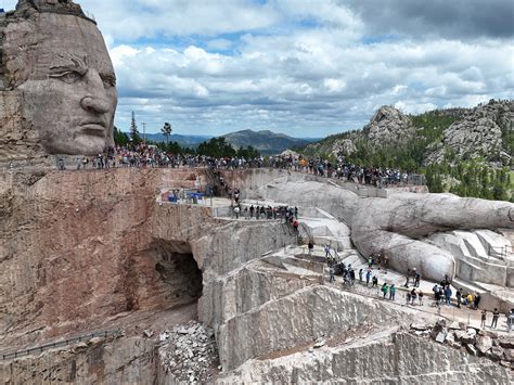 Sitting Bull Mountain Sculpture