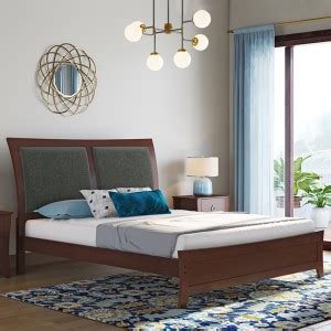 Urban Ladder Packard Solid Wood Queen Bed Price in India - Buy Urban ...