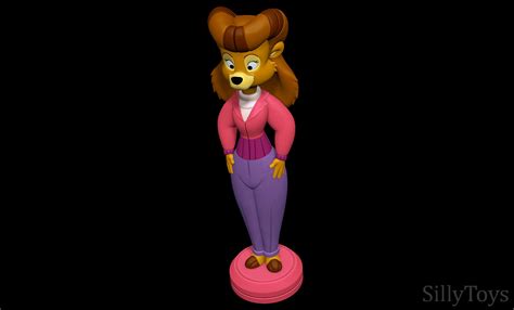 Rebecca Cunningham - TaleSpin 3D Model by SillyToys