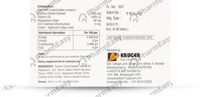 Ostego D3 Strip Of 10 Tablets: Uses, Side Effects, Price & Dosage ...