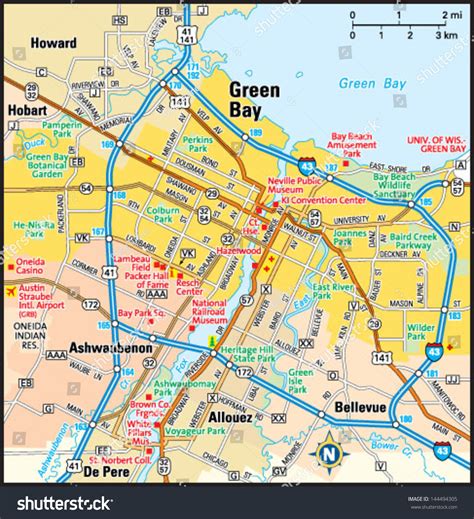 Street Map Of Green Bay Wisconsin at Anthony Galloway blog