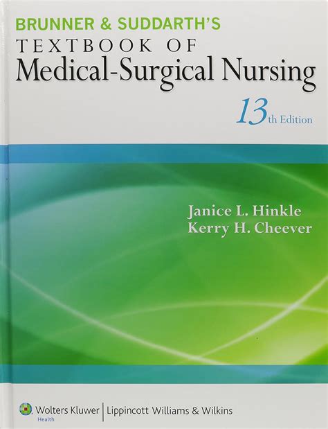 Buy Brunner & Suddarth's Textbook of Medical-surgical Nursing ...