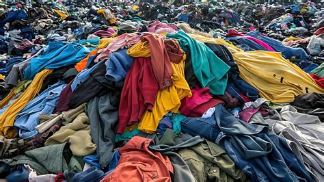 Premium Photo | The Environmental Impact of Fashion Waste Clothing ...