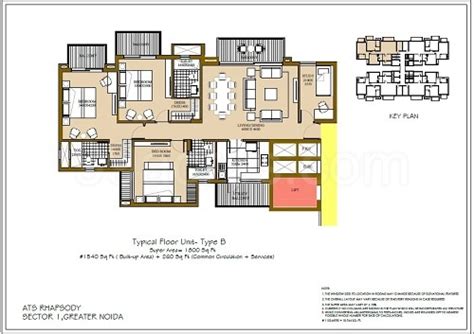 ATS Rhapsody | Greater Noida West | Price List | Floor Plan