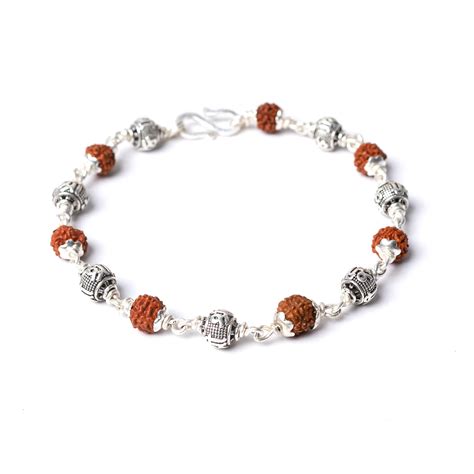 Hem Jewels® Silver Rakhi for Brother | Shree Beads | Timeless Bracelet