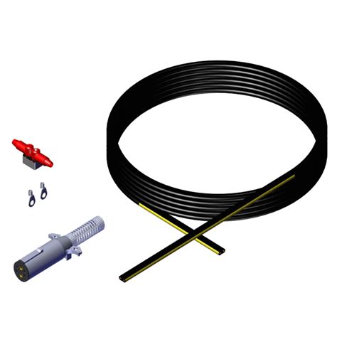 Tractor Wiring With 25' Of 8 GA Wire - Carter Scales and Tarps