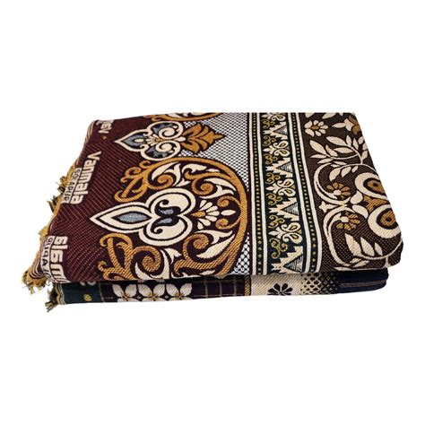 Cotton 300 TC SOLAPUR CHADDAR Blanket (60" X 90"_ Multicolor) (Pack of ...