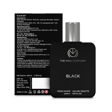 Eau De Toilette | Men Black Perfume (50 ML) - The Man Company