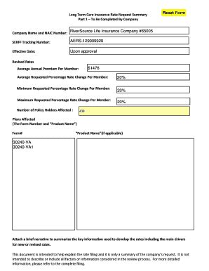 Fillable Online scc virginia Reset Form RiverSource Life Insurance ...