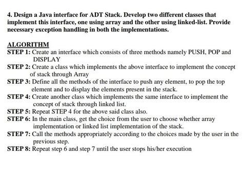 Image result for Stack ADT Java