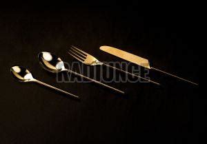 1046 Stainless Steel Dining Ribbed Model 4 Pcs Cutlery Set Manufacturer ...