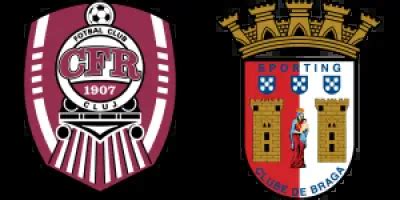 CFR Cluj Sporting Clube de Braga estatísticas | UEFA Europa League | 7 ...