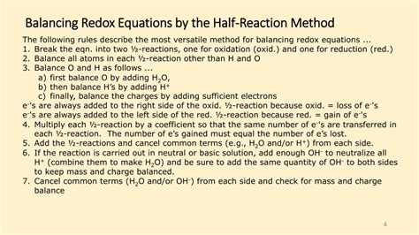 Image result for Balancing Redox Equations