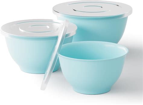 TP Large Mixing Bowl Set with Lids, Melamine Nesting India | Ubuy