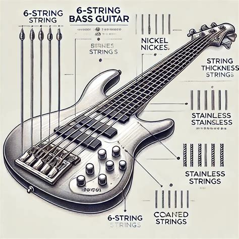 Image result for Bass String Types