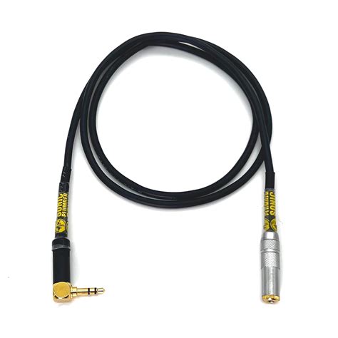 Sonic Plumber 3.5mm TRS (3-pole) Female to Right Angle Male Extension ...