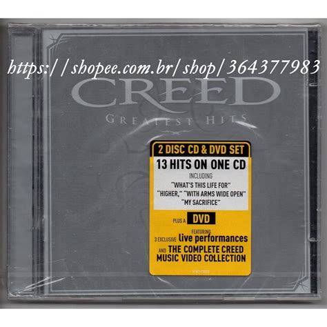 Creed - Greatest Hits (CD + DVD) | Shopee Brasil