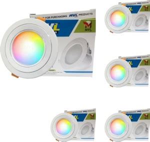 MVL 9 Watt Decorative LED Round Ceiling Light, With Warranty Ceiling ...