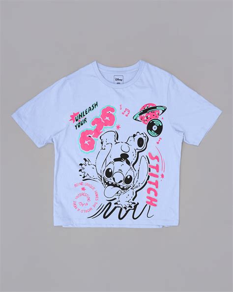 Lilo & Stitch Regular Fit Tshirt For Women – Free Authority
