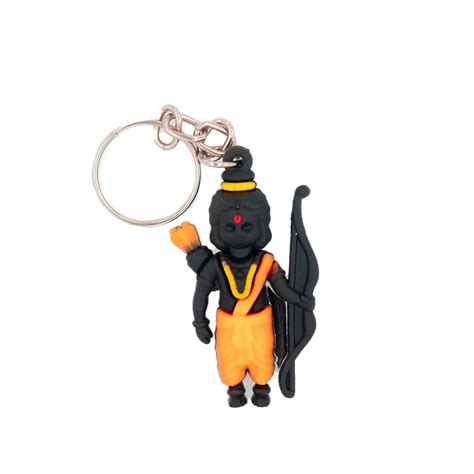 Ayodhya Bala Ram Keychain — Swaha