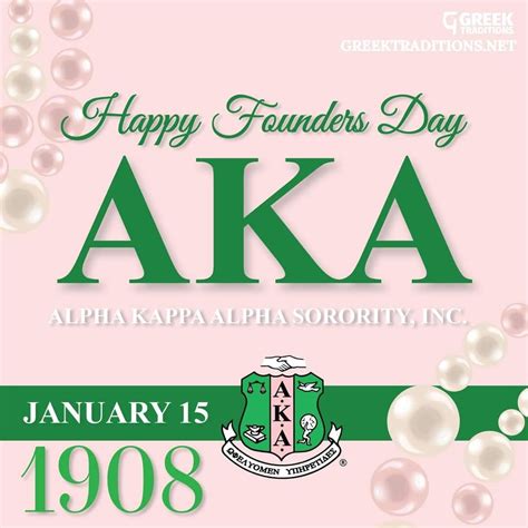 Happy Founders Day Alpha Kappa Alpha