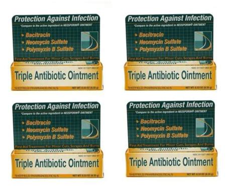 Buy 4 Triple Antibiotic Ointment Cream Dr Sheffields First Aid ...