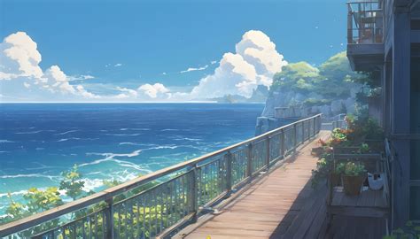 Anime Sea Wallpapers - 4k, HD Backgrounds on WallpaperBat