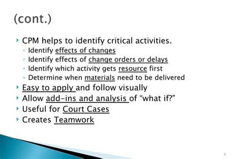 Image result for Network Method in CPM