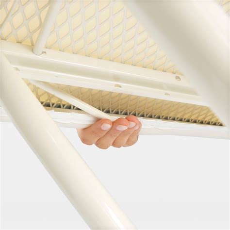 Brabantia Blue Freestanding Folding Ironing Board (49-in x 18-in x 1.9 ...