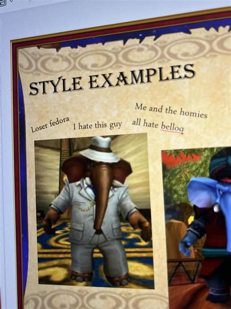 Working on a W101 themed project and gotta let my fellow students know how much this guy sucks ...