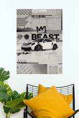 Beast OMG Poster | Cars Posters – The Poster Valley