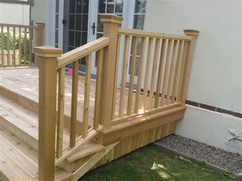 Types Of Wood Deck Railing