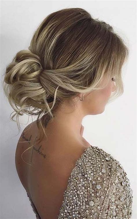 Messy Bun Hairstyles For Prom