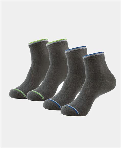 Buy Compact Cotton Ankle Length Socks With StayFresh Treatment ...