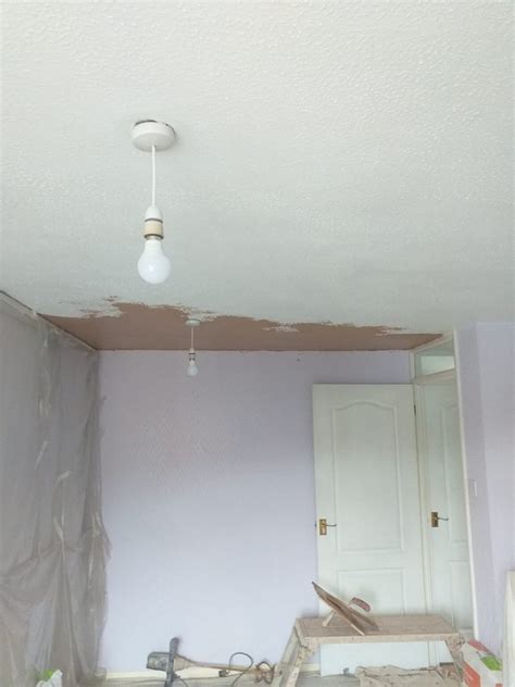 Plastering Over ARTEX Ceiling 的图像结果