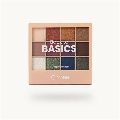 12 Color Eyeshadow Palette | MARS Back to Basics | At ₹229/-