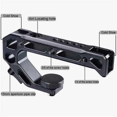 UURig R008 Universal Camera Top Handle with Cold Shoes – HIFFIN