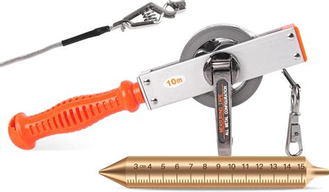 Buy Oil Gauging Tape with 560g/20oz Plumb bob, Explosion-Proof Oil Tank ...