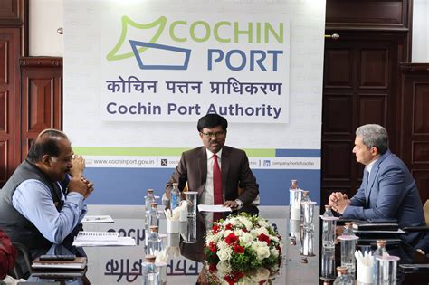 Meeting with CEO & MD, DP World | Cochin Port Authority