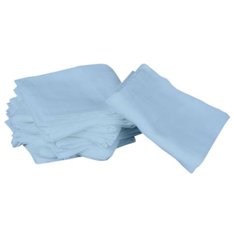 Lulamom Reusable Muslin Square Napkins, Pack of 6, Blue : Amazon.in ...