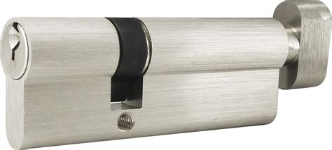 Buy INOX CYEU-3550TK-15 Euro Cylinder Schlage C Keyway, Key & T-Turn ...