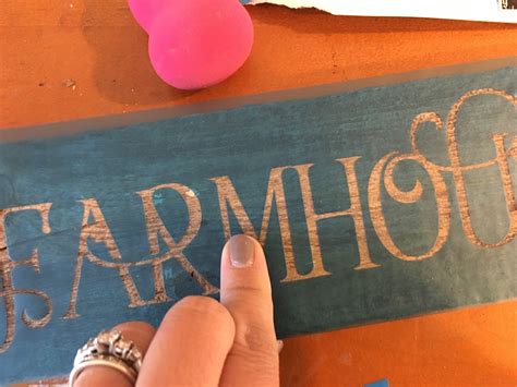 Painted Wood Signs Tips for Silhouette Beginners - Silhouette School