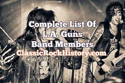 Complete List Of L.A. Guns Band Members - ClassicRockHistory.com