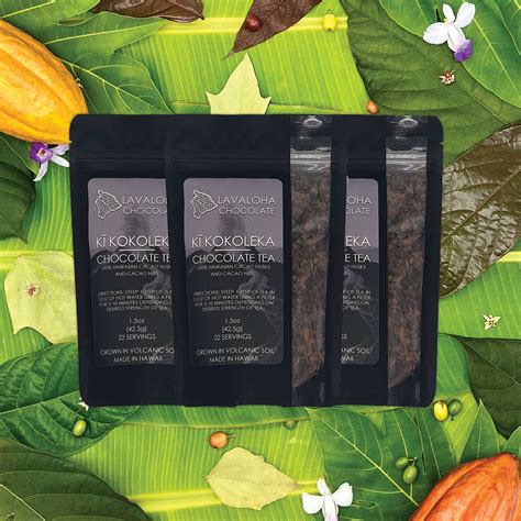Kī Kokoleka – Hawaiian Roasted Cacao Tea with Cacao Husks & Nibs (1.5o ...