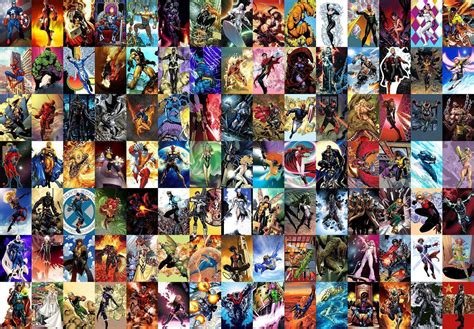 Comic Collage Wallpaper Dc
