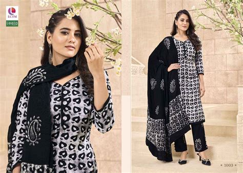 LEELA AARZU COTTON BATIK PRINT SALWAR SUIT, SURAT WHOLESALER