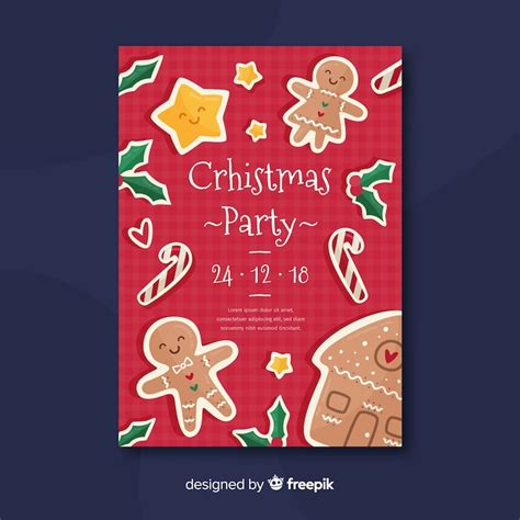 Christmas cake poster Images - Free Download on Freepik