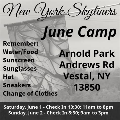 Up Next, June With the New York Skyliners!, Arnold Park, Vestal, 1 June ...