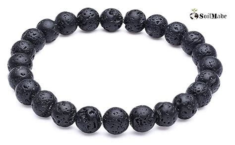 SoilMade Lawa Bracelet, Round Shape, Stone Made, Size Aprox 5inches and ...